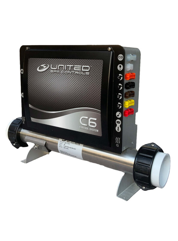 united spa controls cb117p control box S-type heater T7 topside panel
