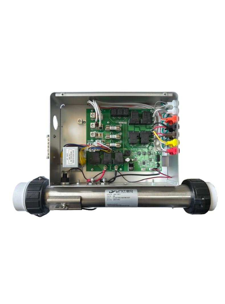 CB117P spa control board internal circuit layout